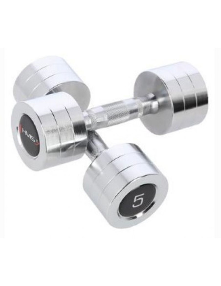 Hantle chromowane 2x5 kg hms chd05