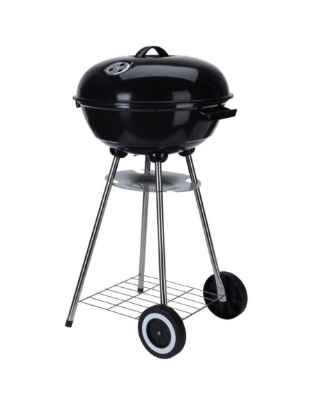 Grill ogrodowy kulisty rex stalowy śr.46cm