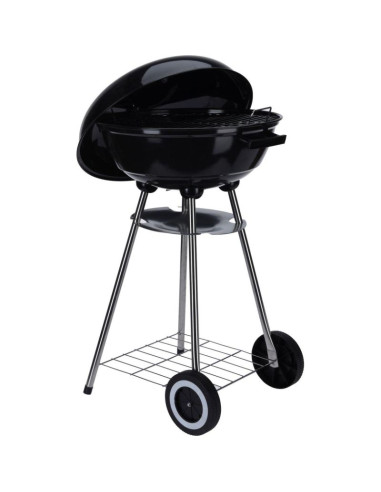 Grill ogrodowy kulisty rex stalowy śr.46cm