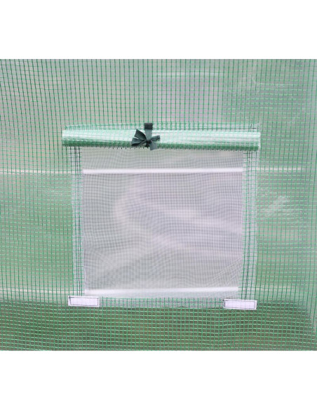 Folia poszycie cover na tunel ogrodowy szklarnię 200x300x200cm zielona