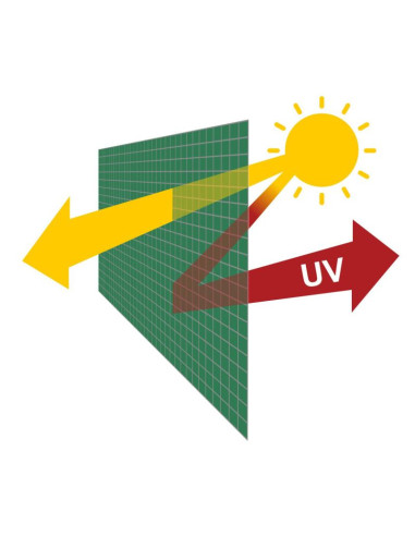 Folia poszycie cover na tunel ogrodowy szklarnię 200x300x200cm zielona