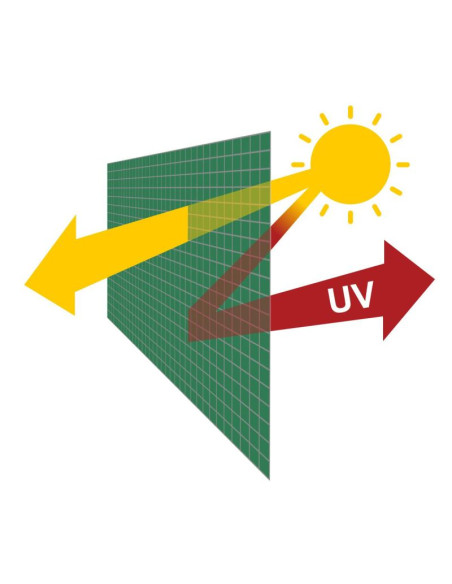 Folia poszycie cover na tunel ogrodowy szklarnię 200x300x200cm zielona