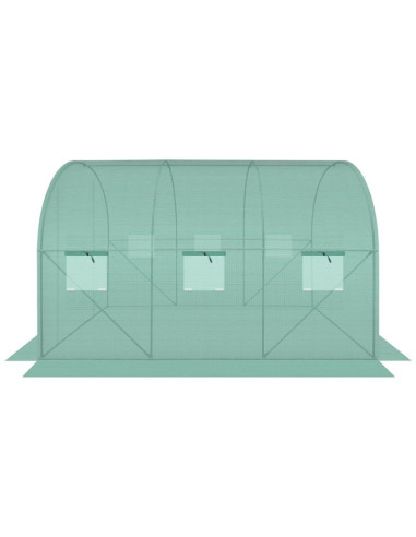 Folia poszycie cover na tunel ogrodowy szklarnię 200x300x200cm zielona