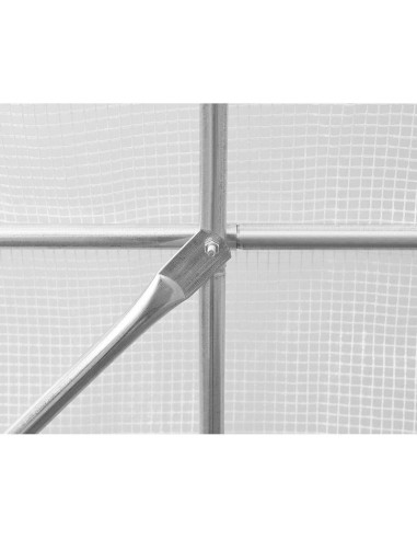 Folia poszycie cover na tunel ogrodowy szklarnię 200x300x200cm biała