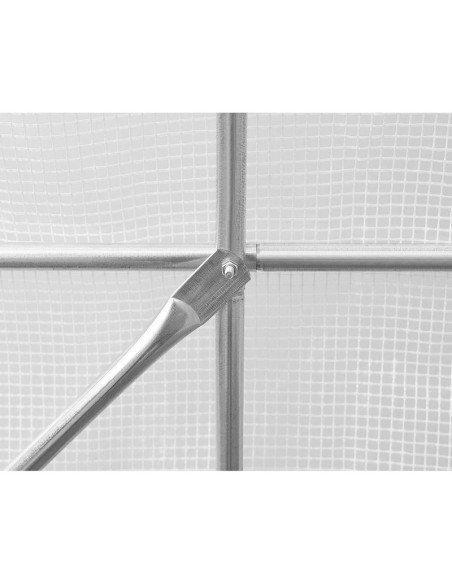 Folia poszycie cover na tunel ogrodowy szklarnię 200x300x200cm biała