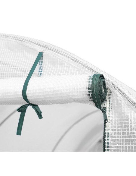 Folia poszycie cover na tunel ogrodowy szklarnię 200x300x200cm biała