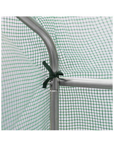 Folia poszycie cover na tunel ogrodowy szklarnię 200x350x200cm zielona