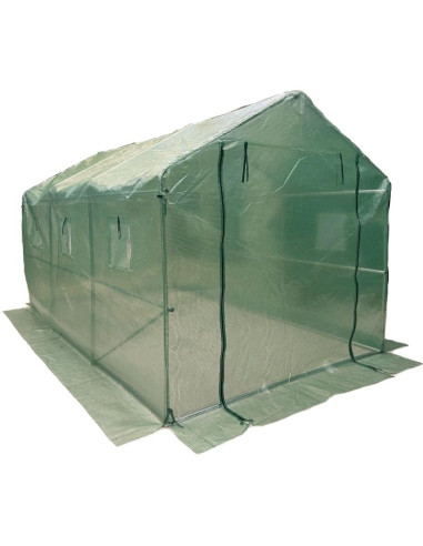 Folia poszycie cover na tunel ogrodowy szklarnię 200x350x200cm zielona