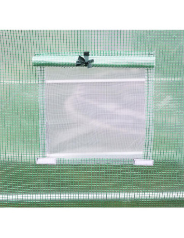 Folia poszycie cover na tunel ogrodowy szklarnię 200x350x200cm zielona