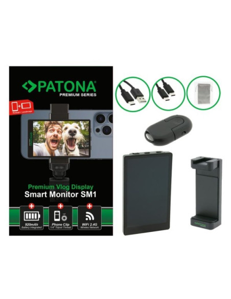 Patona premium vlog display smart monitor sm1 do smartfonów