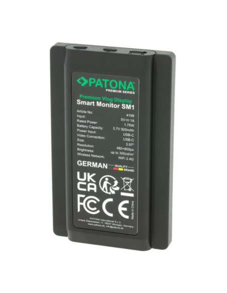 Patona premium vlog display smart monitor sm1 do smartfonów