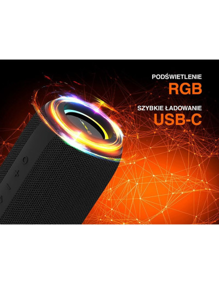 Tracer głośnik tws xtremebeat ultra bluetooth rgb