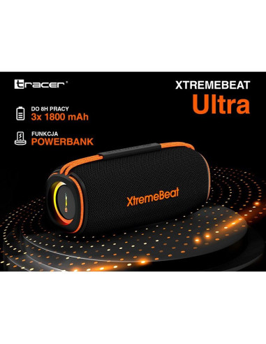 Tracer głośnik tws xtremebeat ultra bluetooth rgb