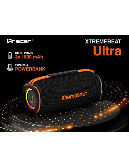 Tracer głośnik tws xtremebeat ultra bluetooth rgb