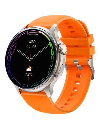 Smartwatch męski rubicon rncf12 tytan/orange smarub245