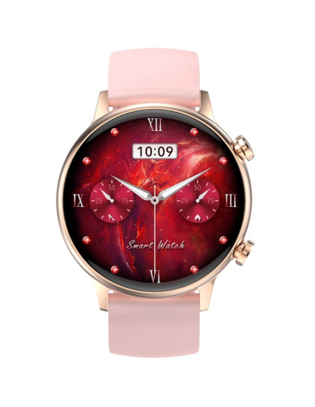 Smartwatch damski rubicon rncf09 rose gold/pink smarub234