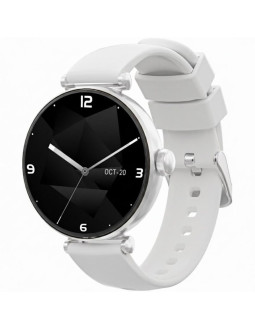 Smartwatch gravity srebrno biały 2 paski gt26-8 2