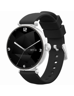 Smartwatch gravity srebrno czarny 2 paski gt26-9 2