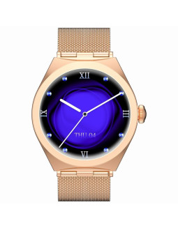 Smartwatch gravity różowe złoto gt25-1 2