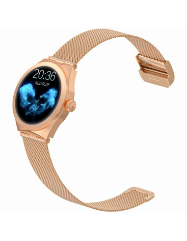 Smartwatch gravity różowe złoto gt25-1