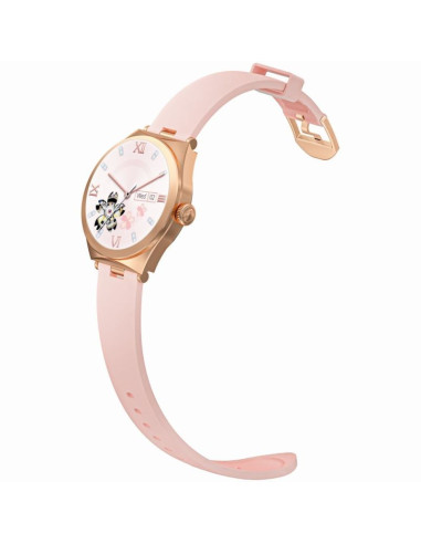 Smartwatch gravity różowe złoto różowy gt25-2