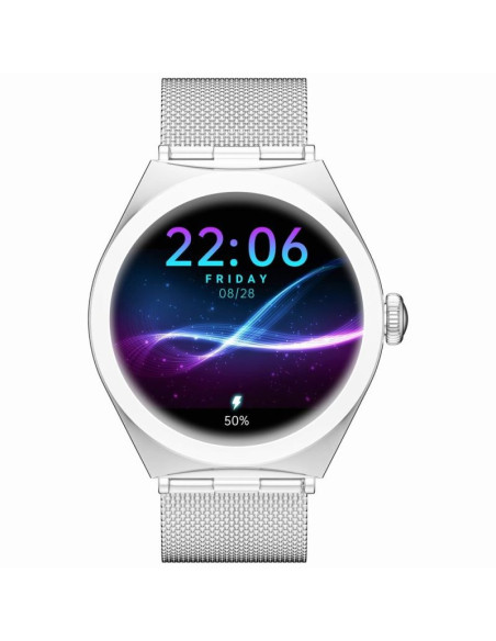 Smartwatch gravity srebrny gt25-7