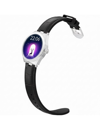 Smartwatch gravity srebrno czarny gt25-8
