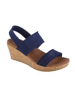 Skechers beverlee - sheer luck 119571-nvy granatowe 39