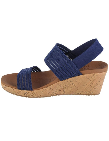 Skechers beverlee - sheer luck 119571-nvy granatowe 39