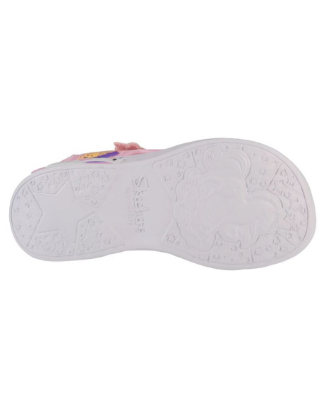 Skechers unicorn dreams - majestic bliss 302682l-lpmt różowe 32