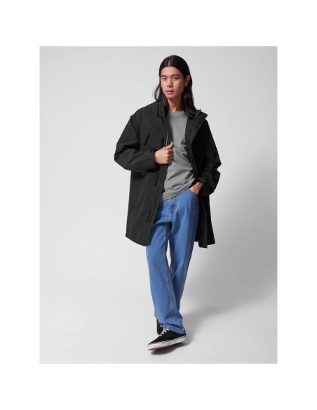 Parka przejściowa z kapturem męska outhorn othwss24tjacm205-20s