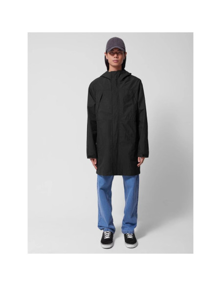 Parka przejściowa z kapturem męska outhorn othwss24tjacm205-20s