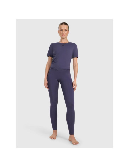 Legginsy do jogi i pilatesu szybkoschnące damskie 4f 4fwaw25tftif369-31s