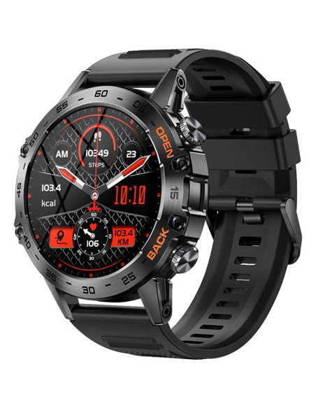 Smartwatch veltori vt120-1 czarny pasek silikonowy