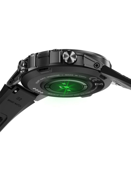 Smartwatch veltori vt120-1 czarny pasek silikonowy