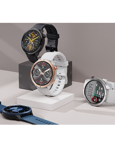 Smartwatch rubicon rncf14 silver/white smarub252