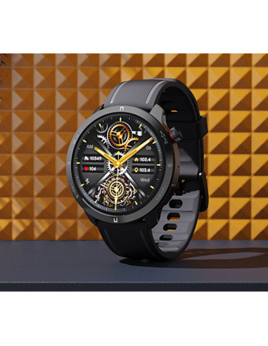 Smartwatch rubicon rncf14 silver/white smarub252