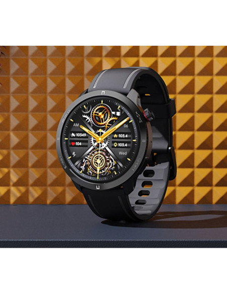 Smartwatch rubicon rncf14 silver/white smarub252