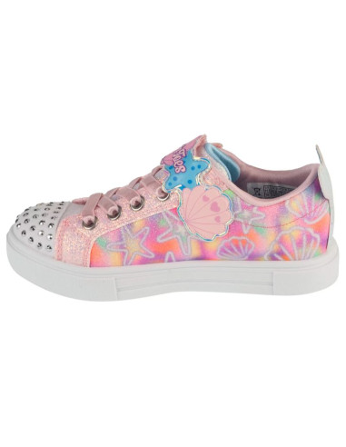 Skechers twinkle sparks - underwater magic 314824l-lpmt różowe 27