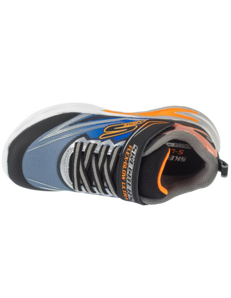 Skechers s-lights: flex-glow ultra 400139l-bksl szare 27