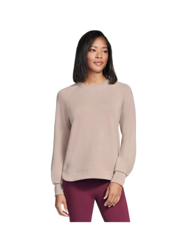 Skechers skechluxe elevate crewneck lt152-tpbr beżowe l