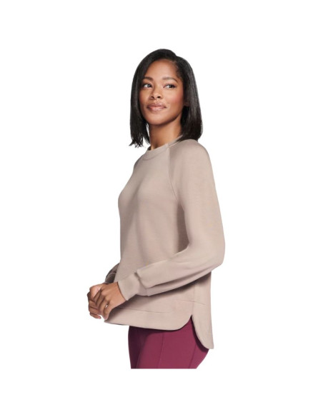 Skechers skechluxe elevate crewneck lt152-tpbr beżowe l