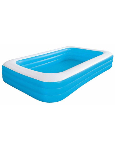 Basen dmuchany rodzinny prostokątny 3- pierścieniowy 305x183x56cm 10184