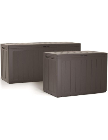 Skrzynia ogrodowa 280l brąz boardebox