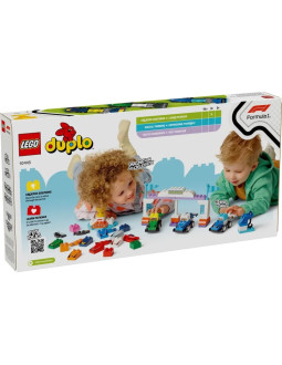 Lego duplo town 10445 bolidy i kierowcy f1 2
