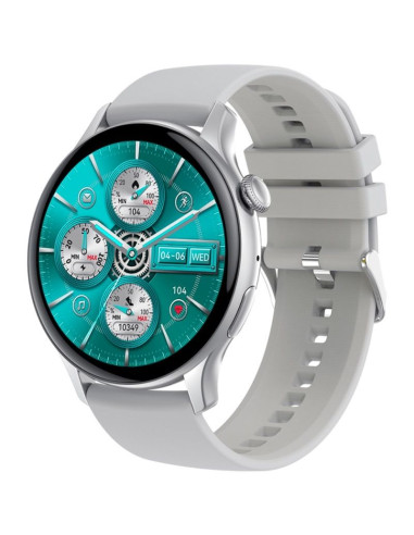 Smartwatch damski rubicon rncf10 silver/grey smarub238