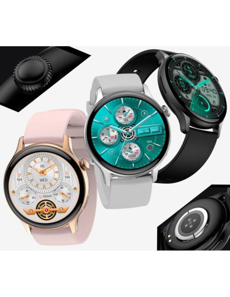 Smartwatch rubicon rncf10 black smarub237