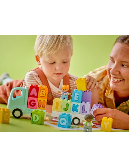 Lego duplo  10421 ciężarówka z alfabetem