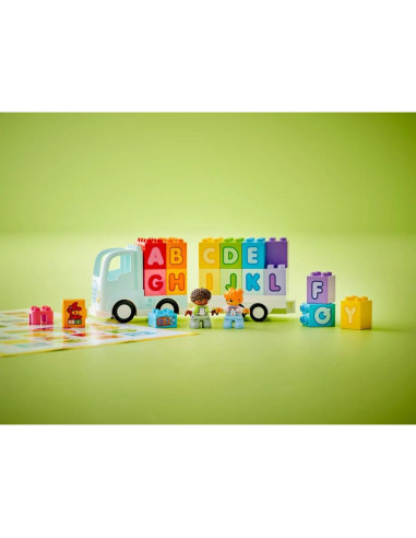 Lego duplo  10421 ciężarówka z alfabetem