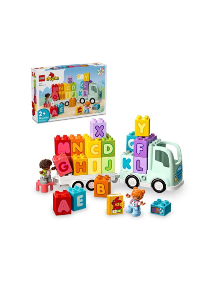 Lego duplo  10421 ciężarówka z alfabetem